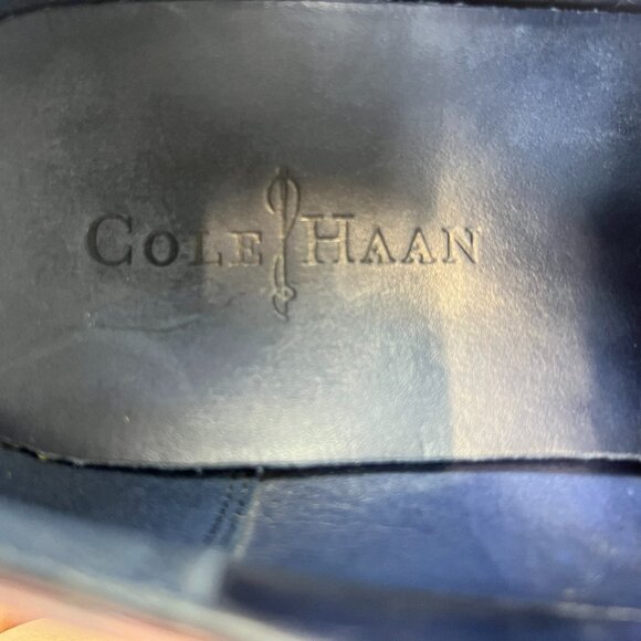 Cole Haan Men Size 12M Leather Great Jones Wingtip Oxford Maroon Shoes C11524 - Picture 12 of 16